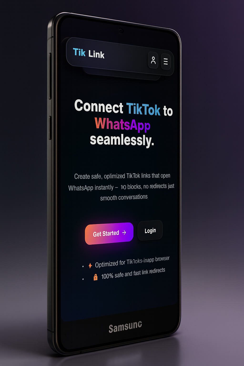 TikLink App Preview